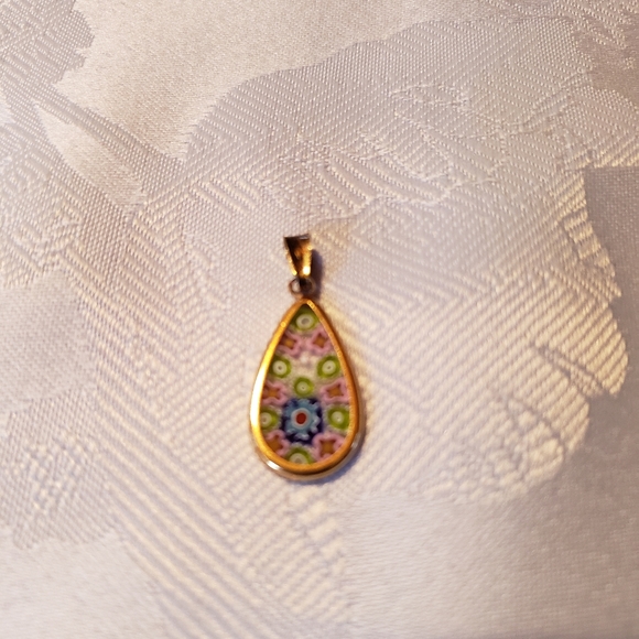 Sterling Silver Glass Pendant - Picture 5 of 8